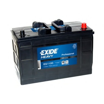 Аккумулятор EXIDE Start Pro EG1100 R+ 110Ah 750А